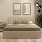 Nuvo Jade-Ivory King Bed – Upholstered Elegance with Box Storage