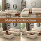 Oasis L-Shape Sectional Sofa Jade Ivory – Cotton Sofa Pakistan