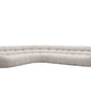 Luxury Beige Curved Sectional Sofa