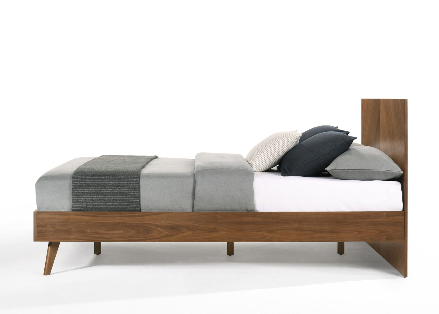 Nova Domus Kamela Modern Walnut Bed