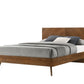 Nova Domus Kamela Modern Walnut Bed