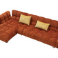 Casa Jacinda Burnt Orange Sectional