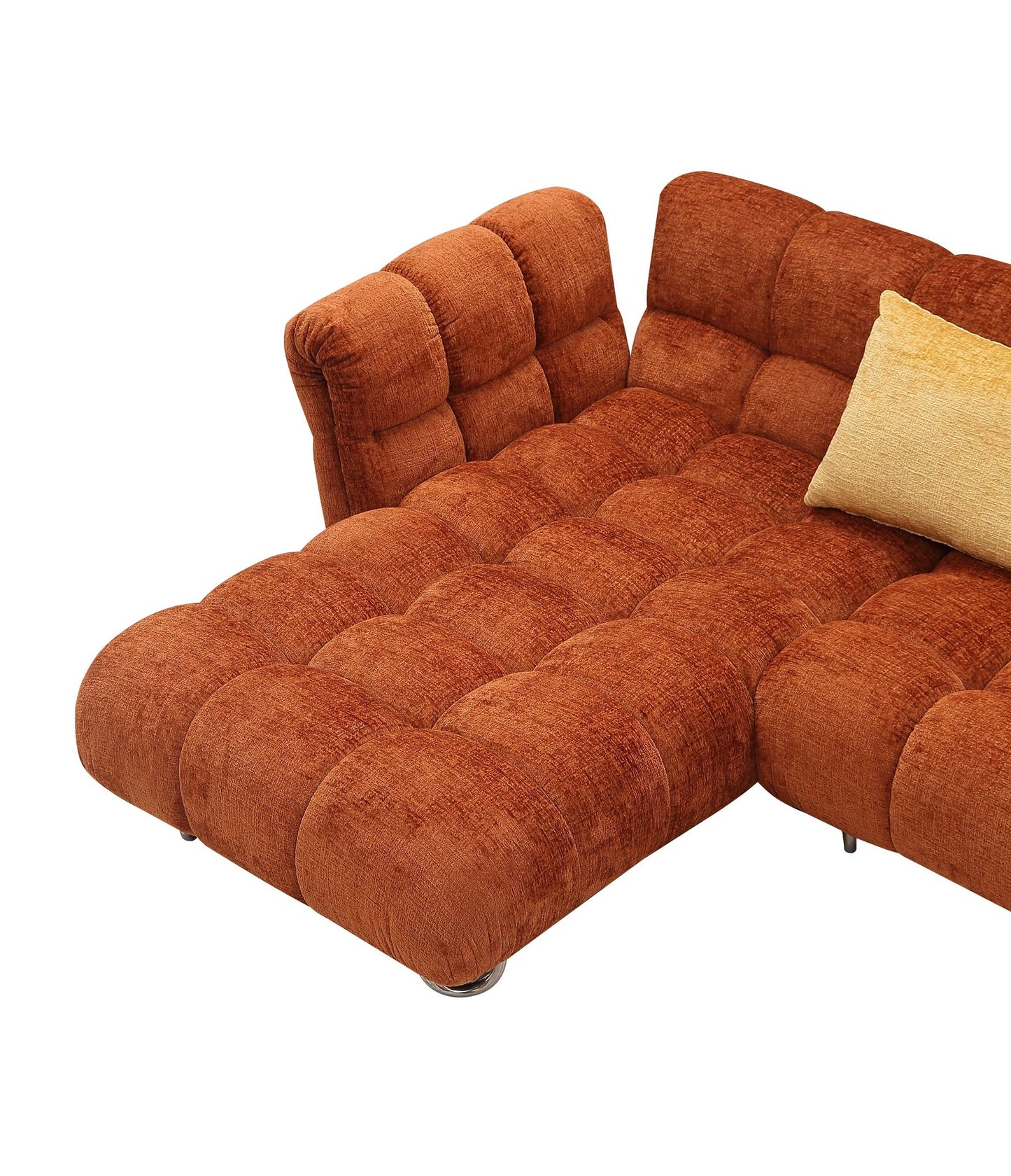 Casa Jacinda Burnt Orange Sectional