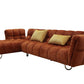 Casa Jacinda Burnt Orange Sectional