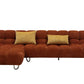 Casa Jacinda Burnt Orange Sectional