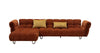 Casa Jacinda Burnt Orange Sectional