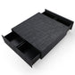 Kenda Matte Black Oak Square Coffee Table