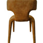 Saehee Dining Chair by Modrest — Camel Velvet, Iron Frame