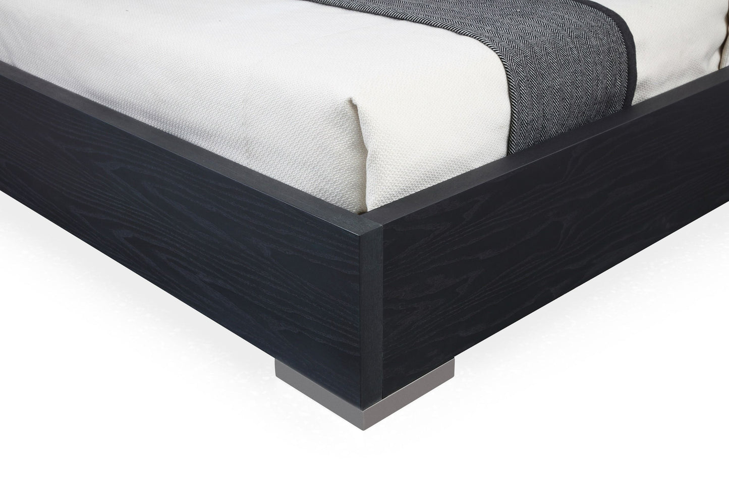 Lamod Cirque – Modern Black Ash 4-Piece Bedroom Set