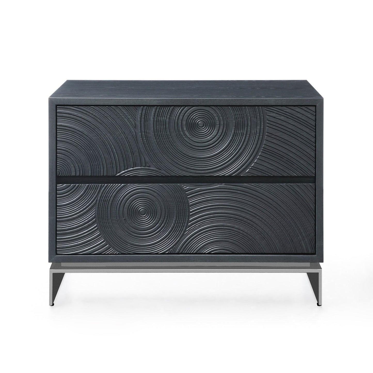 Lamod Cirque – Modern Black Ash 4-Piece Bedroom Set
