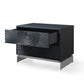 Lamod Cirque – Modern Black Ash 4-Piece Bedroom Set