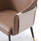 Azure Luxe Blue & Beige Dining Chair