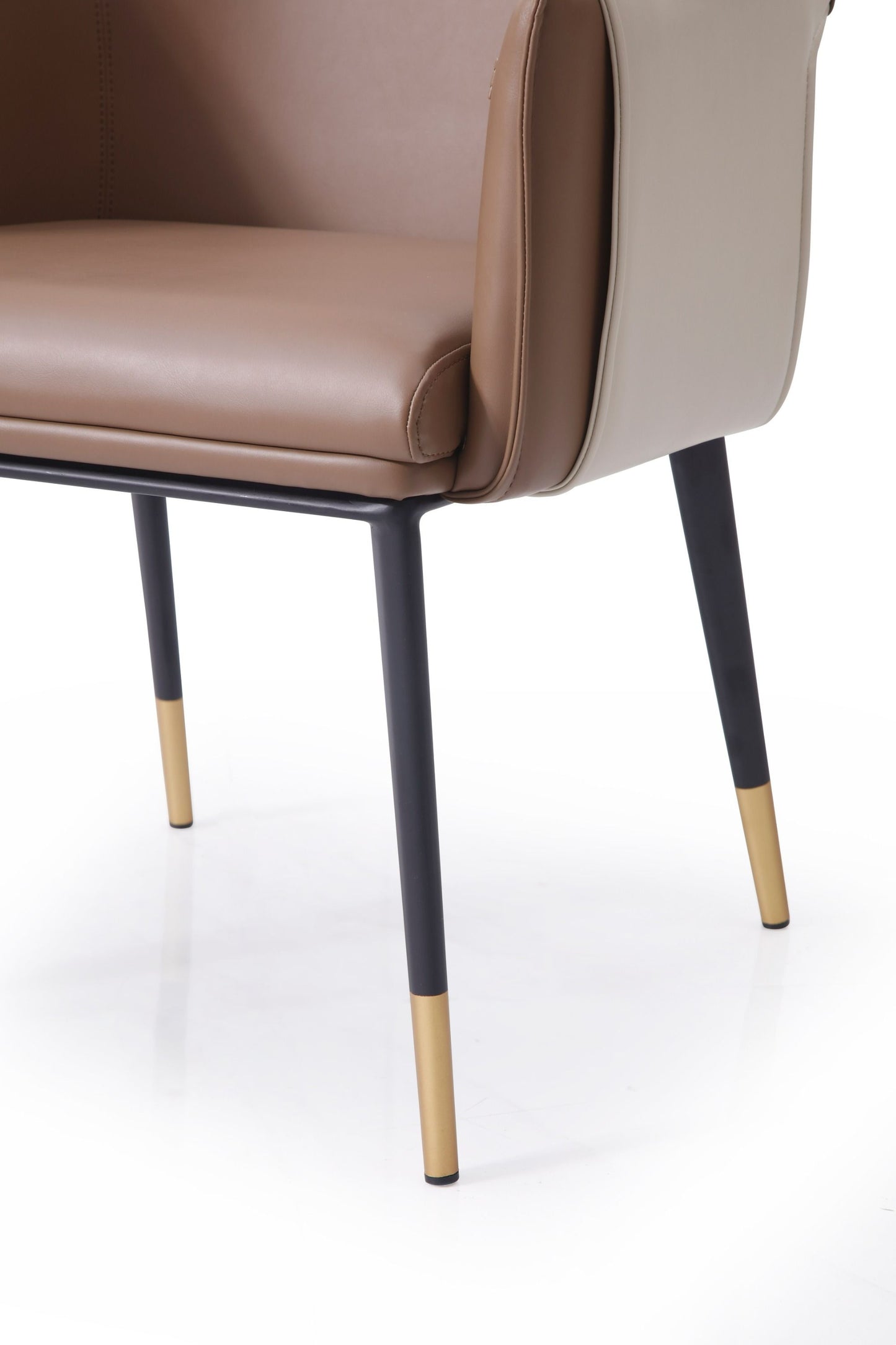 Azure Luxe Blue & Beige Dining Chair