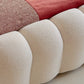Bubble White Bed — Plush Bouclé / Sherpa Platform Bed