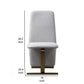 Modrest Tasha Beige Linen Dining Chairs – Set of 6
