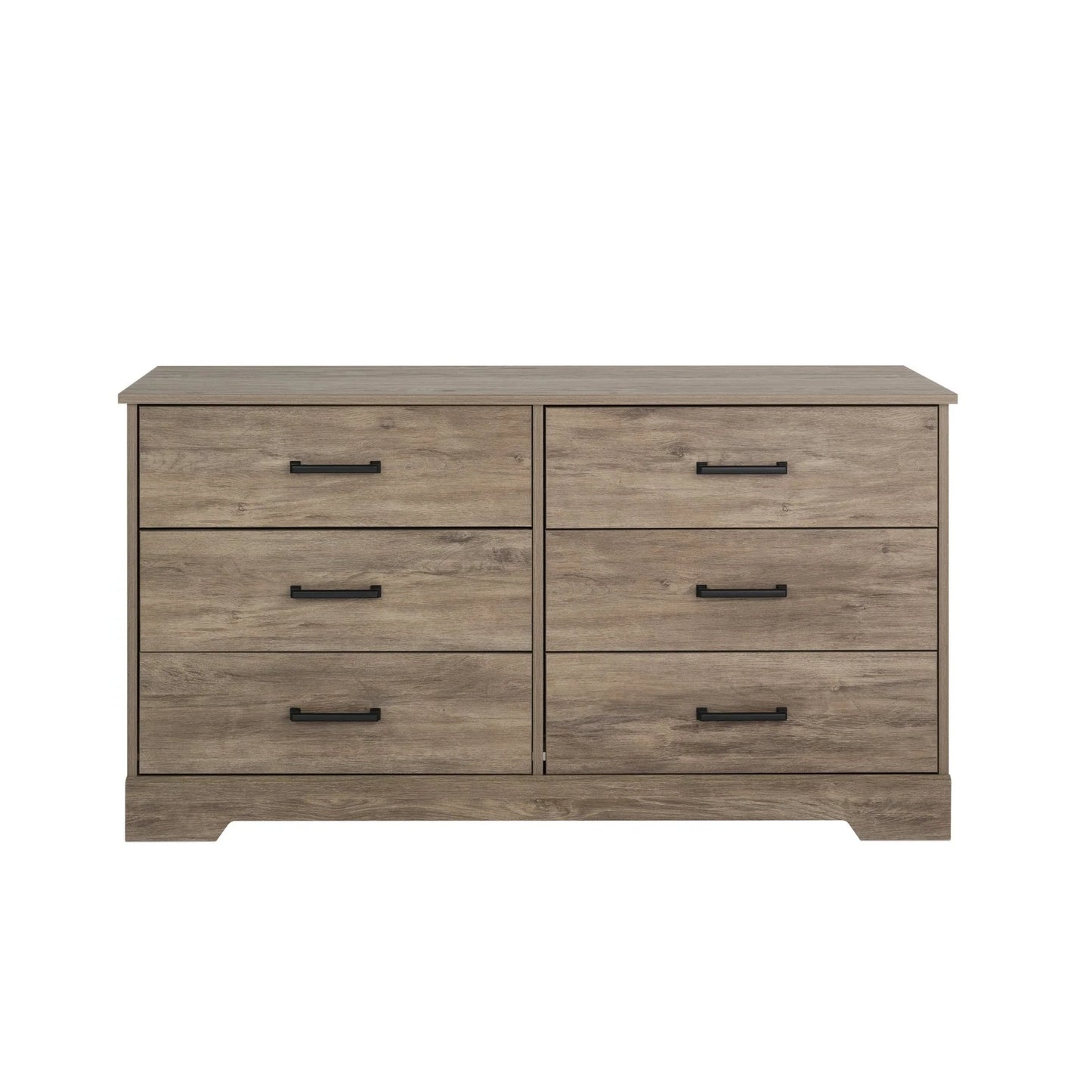 Rustic 6-drawer dresser