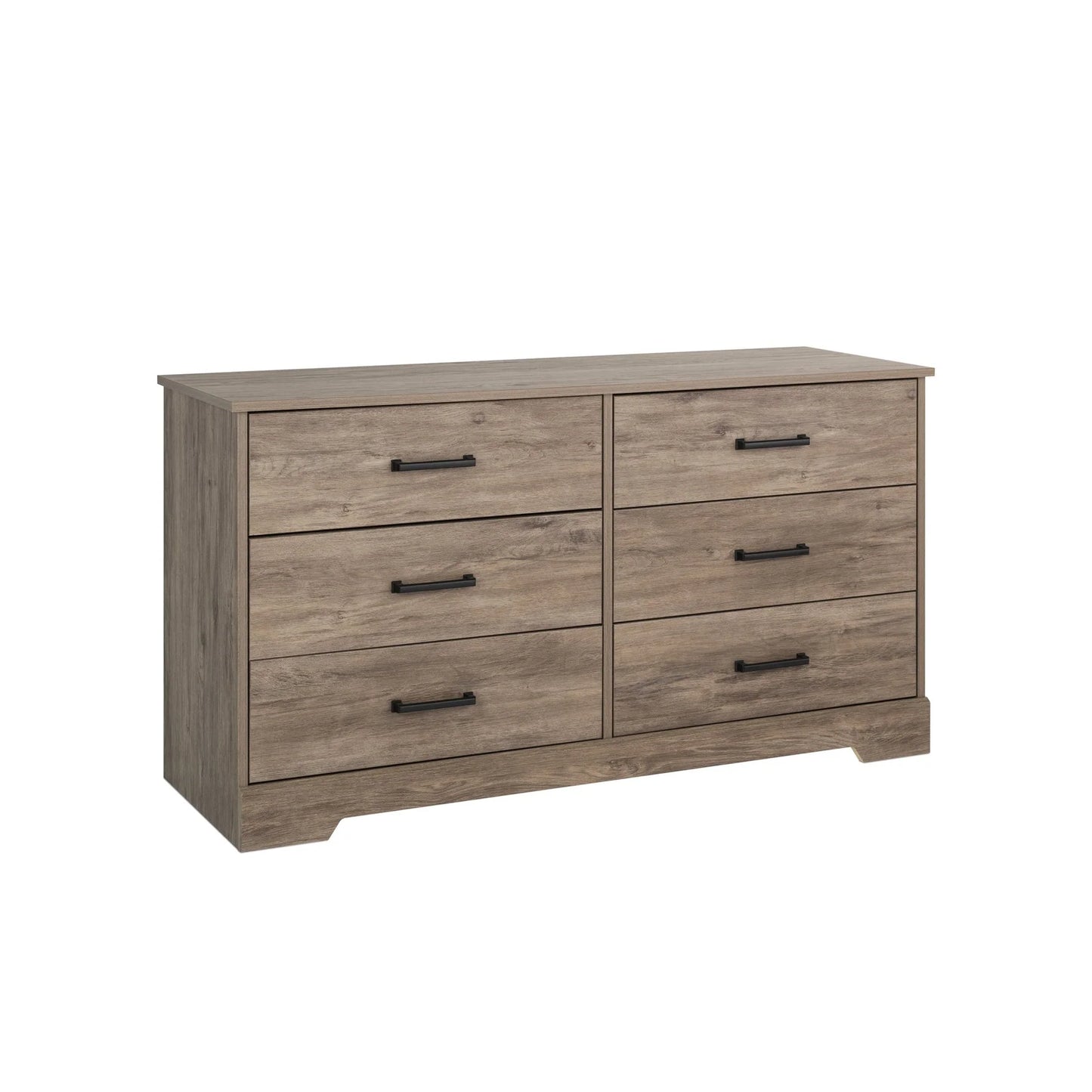 Rustic 6-drawer dresser