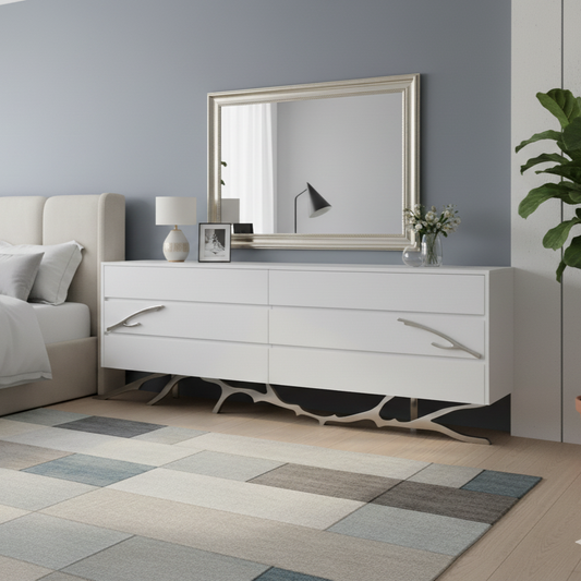 Modrest Legend Modern White Dresser
