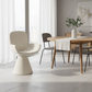 Solid Wood Swivel Chairs Portable Dining Chair Bedroom
