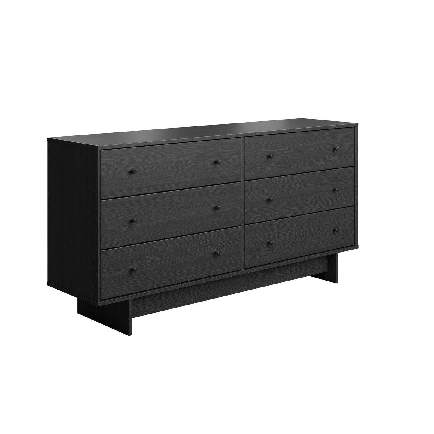 Black Oak 6-Drawer Dresser – Finnley