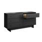 Black Oak 6-Drawer Dresser – Finnley