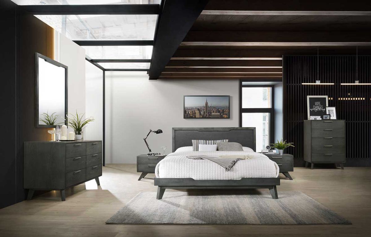 Nova Domus Soria Platform Bed — No Box Spring, Slats Included