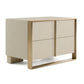 Luxury Beige Velvet + Brass Bedroom Set – Cartier