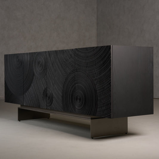 Lamod Cirque — Modern Black Ash Buffet