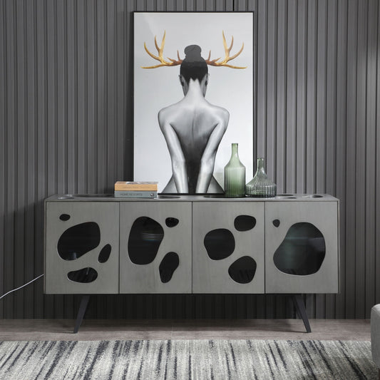 Modrest Fontana Grey Buffet