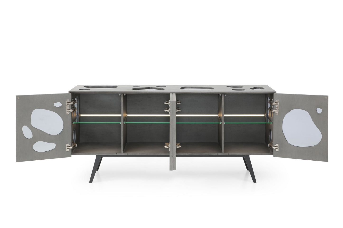 Modrest Fontana Grey Buffet