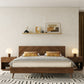 Nova Domus Kamela Modern Walnut Bed