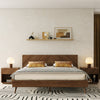 Nova Domus Kamela Modern Walnut Bed