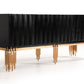Modern Black & Rosegold Buffet