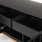Modern Black & Rosegold Buffet