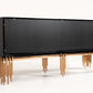 Modern Black & Rosegold Buffet