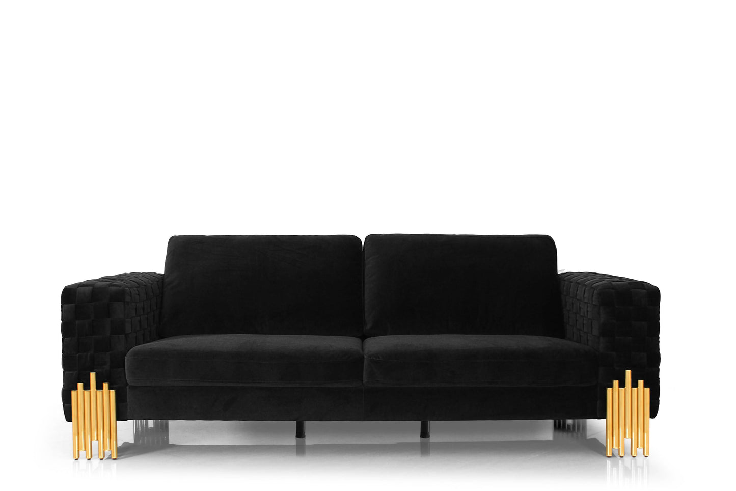 Georgia Velvet Glam Sofa by Divani Casa
