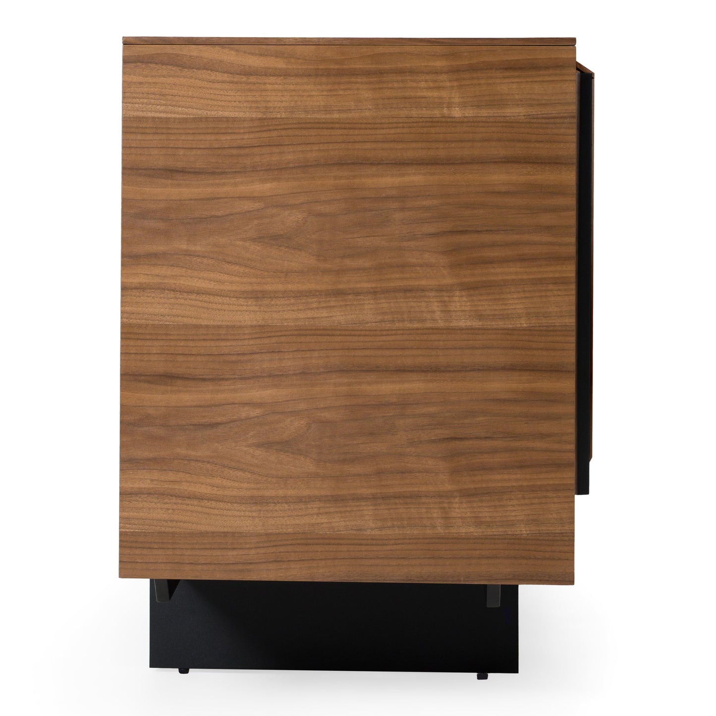 Modrest Glencoe Modern Glass & Walnut Buffet