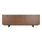 Modrest Glencoe Modern Glass & Walnut Buffet