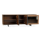 Modrest Glencoe Modern Glass & Walnut Buffet