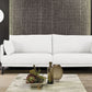 White Snow Eulalia Fabric Sofa