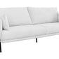 White Snow Eulalia Fabric Sofa