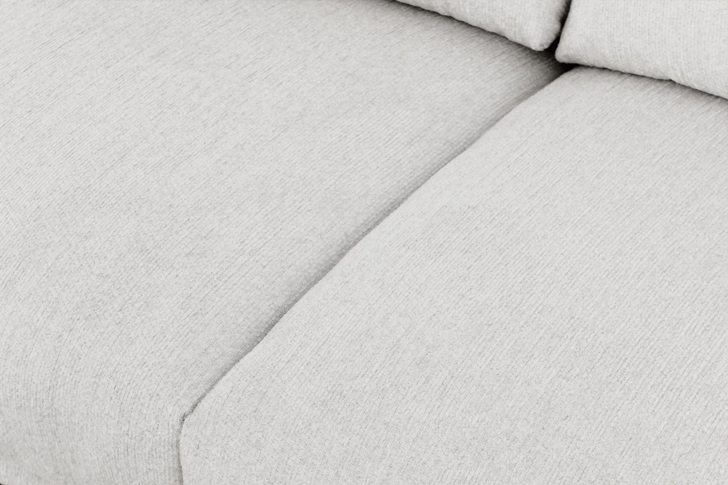 White Snow Eulalia Fabric Sofa