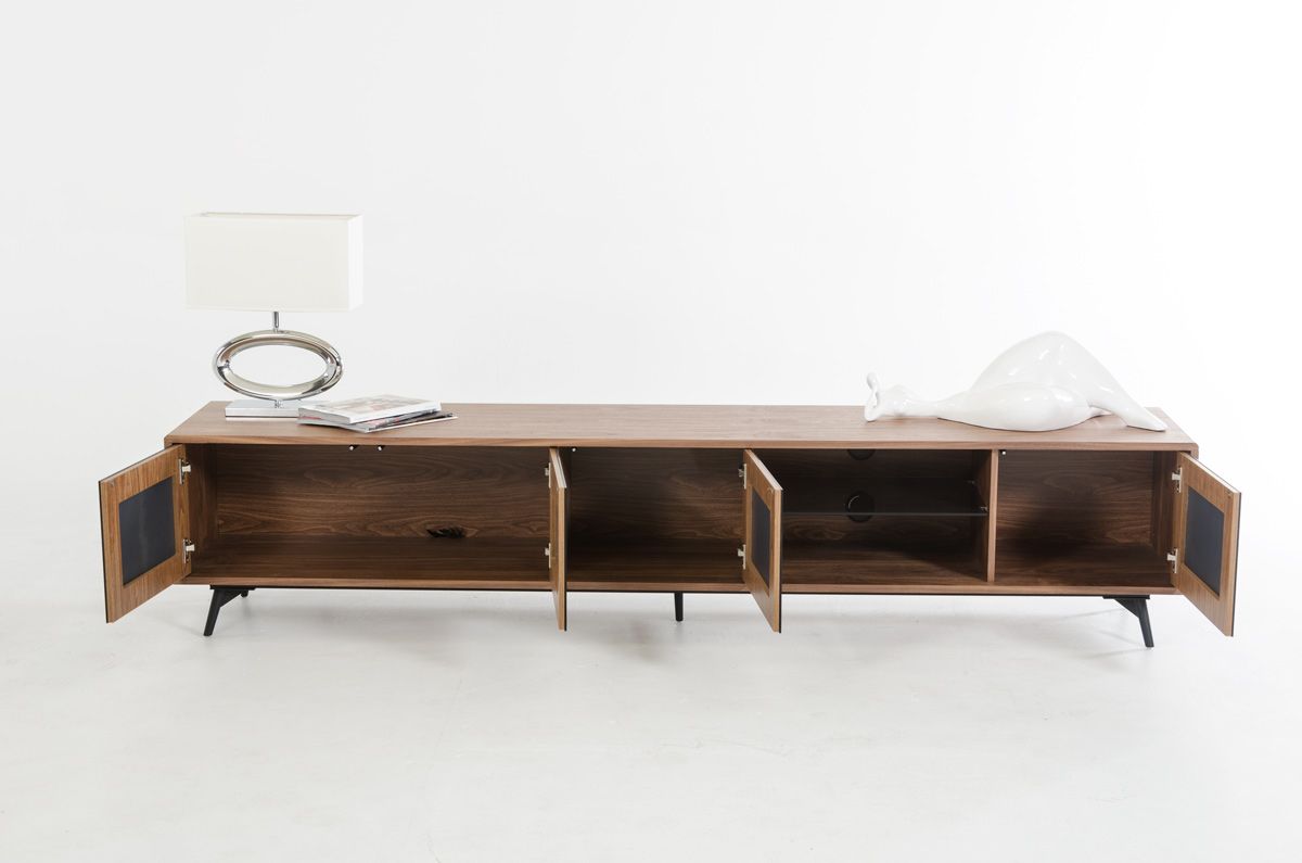 Kennedy Mid-Century Walnut TV Console