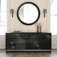 Lamod Cirque – Modern Black Ash 4-Piece Bedroom Set