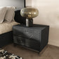 Lamod Cirque – Modern Black Ash 4-Piece Bedroom Set