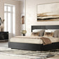 Lamod Cirque – Modern Black Ash 4-Piece Bedroom Set