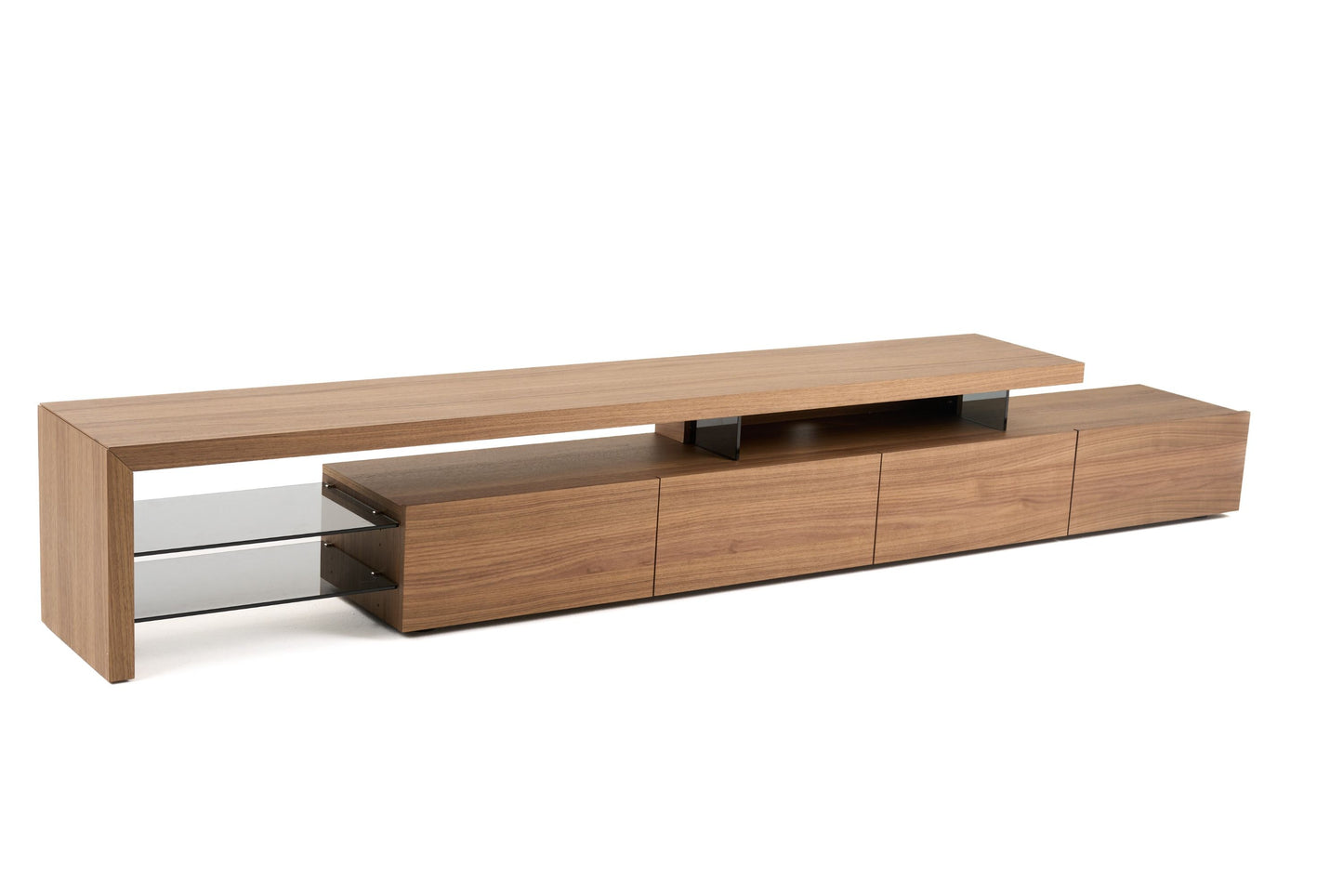 Modrest Loreta – Modern Walnut TV Stand