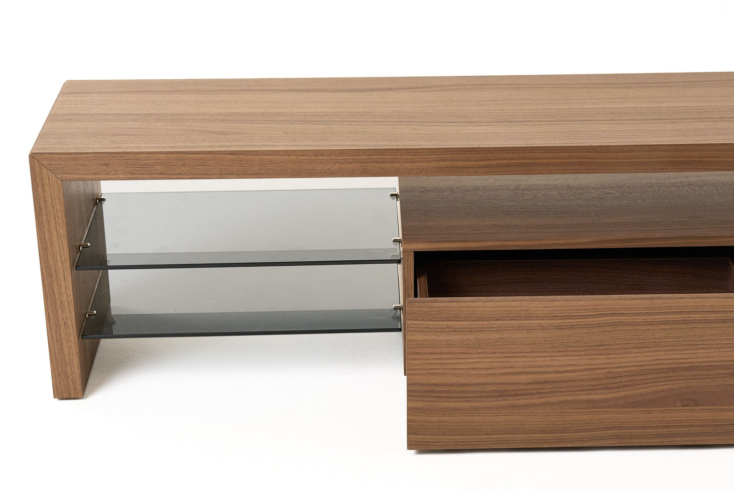 Modrest Loreta – Modern Walnut TV Stand