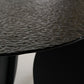 Hammered Grey Glass Rectangular Dining Table