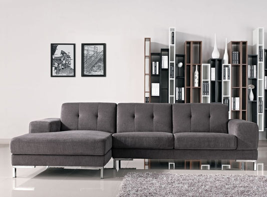 Casa Forli Modern Grey Sectional